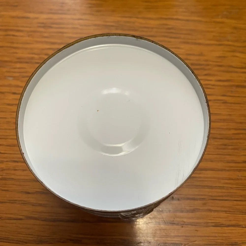 Vintage vanity jar glass